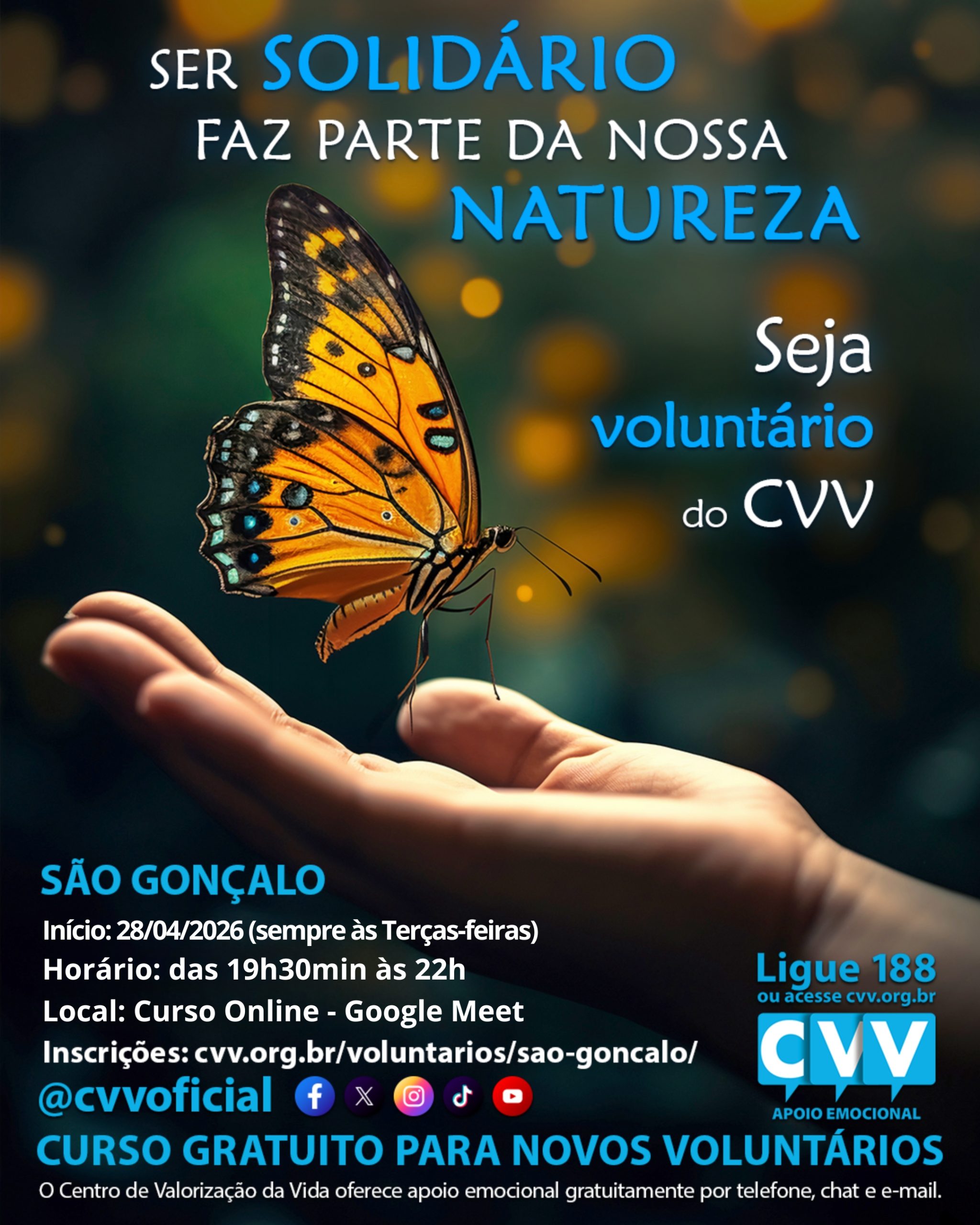 Curso para Novos Voluntários